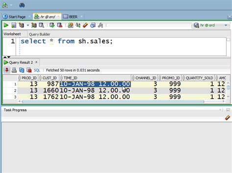 fetch top 10 rows in oracle.